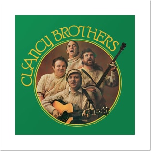 The Clancy Brothers -- Faded Vintage Look Posters and Art